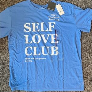 Grayson Threads Blue Self Love Club Tee XXL Brand New